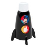 Garrafa Agua Infantil Escolar 320ml Foguete Mickey
