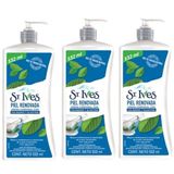 Kit Hidratante Corporal St Ives 532 Colágeno Com 3 Unidades