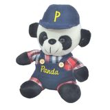 Urso Panda Pelúcia 30 Cm Altura Camiseta Vm