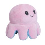 Polvo Reversível De Pelúcia 2 Em 1 Tiktok Rosa E Azul