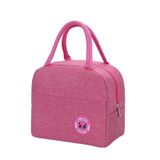 Bolsa Termica Lunch Bag Brivilas Marmita / Viagem - Rosa