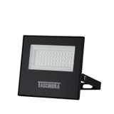 Refletor Led 50w Tr Slim 6500k Luz Branca Bivolt Preto Ip65 Taschibra 6500k Luz Branca