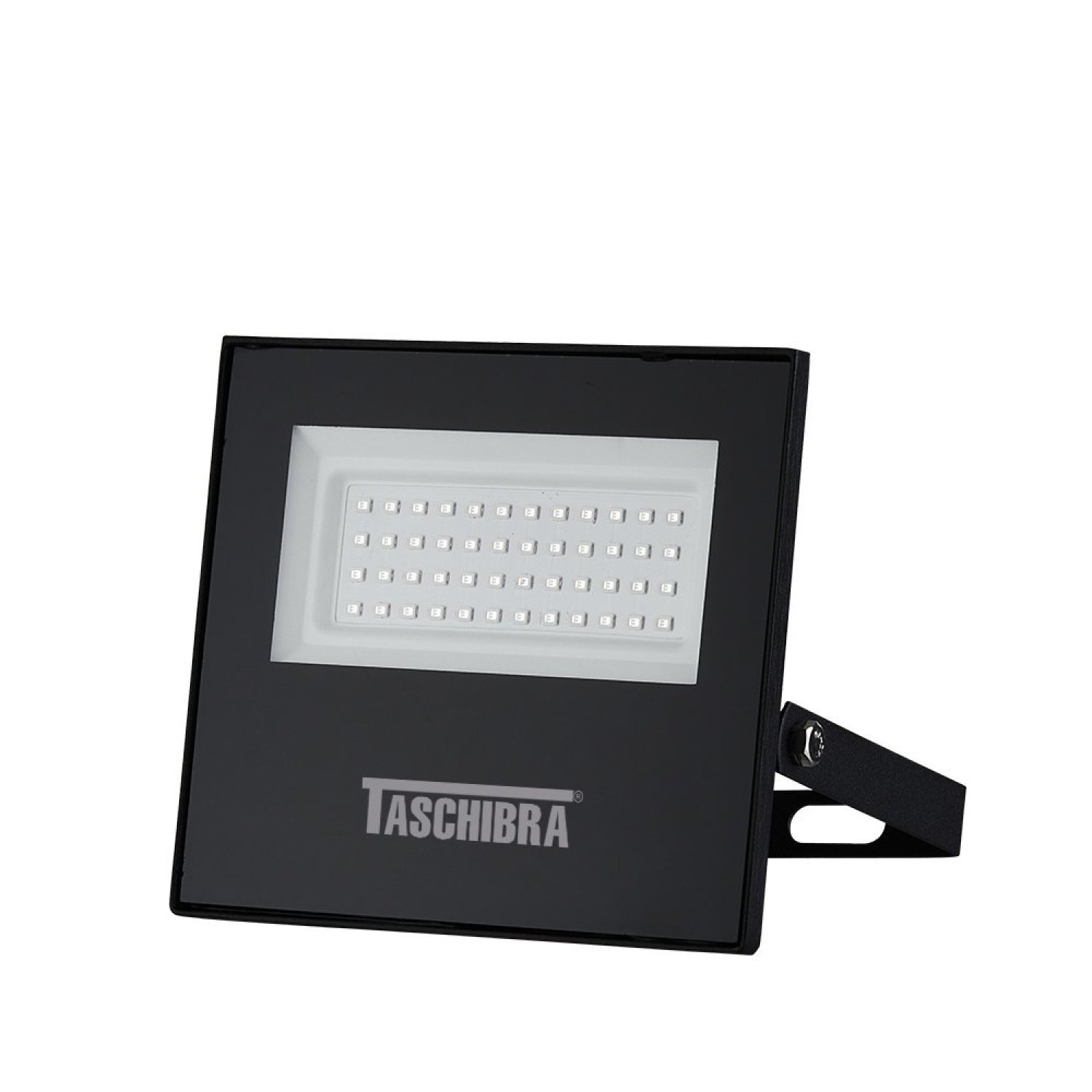 Refletor Led 50w Tr Slim 6500k Luz Branca Bivolt Preto Ip65 Taschibra 6500k Luz Branca