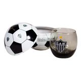 Copo Vidro 345 Ml Com Lata Cofre Atlético Mineiro
