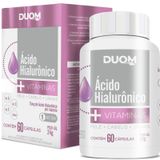 Ácido Hialurônico Com Vitaminas 1 Cápsula Dia - 60 Cáps Duom