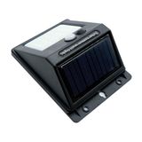 Led Solar Lâmpada Ao Ar Livre À Prova Dwaterproof Água Solar Powered Holofotes Pir Sensor De Movimento Luz Rua Para Deco