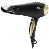 Secador Philco 2000w Preto Dourado 110v