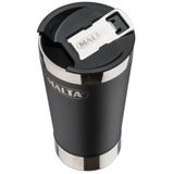 Copo Térmico Malta 473ml Parede Dupla Com Tampa Preto