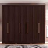 Guarda-Roupa Casal Bartira Diplomata com 7 Portas e 6 Gavetas