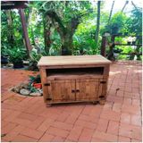 Rack Para Sala 87x85x50 Móveis Rio Negrinho