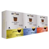 Kit 30 Cápsulas Compatíveis Nespresso Café Aroma