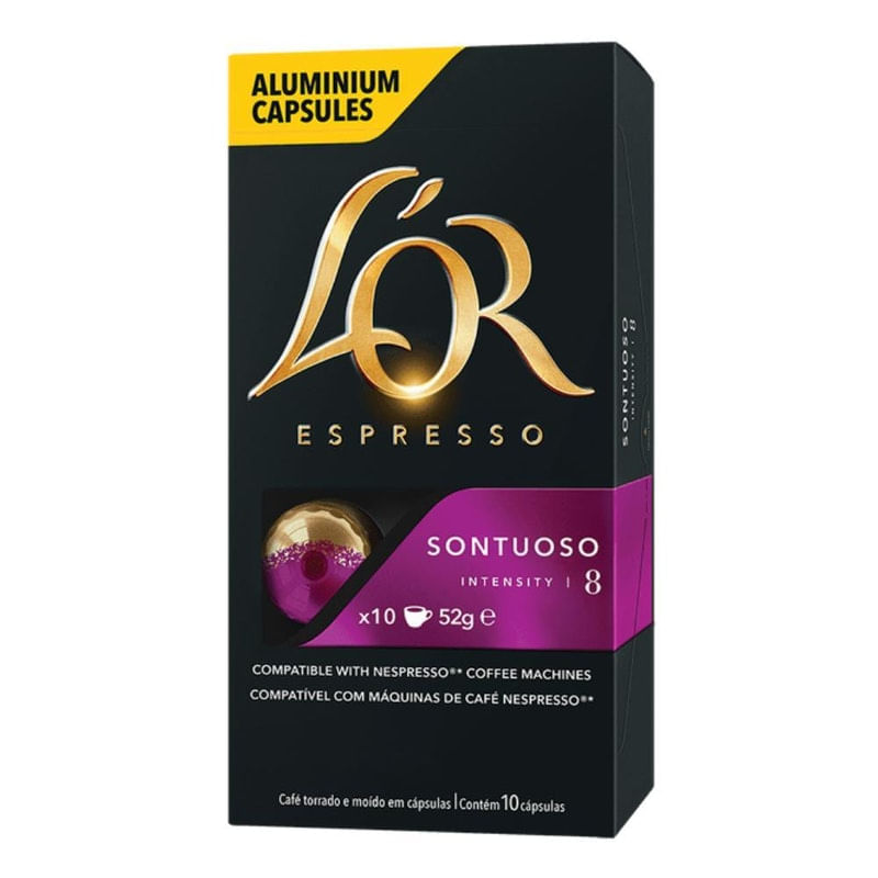 Cápsulas Para Nespresso, Sontuoso, Café Lor