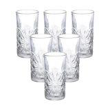 Jogo Copos Vidro 340ml 6 Peças Rozana - Casambiente Copo133