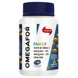 Kit 3 Ômegafor Family Ômega 3 Vitafor 60 Cápsulas