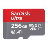 Cartão Memória Micro Sd Sandisk 256gb Microsd Ultra 150mbs