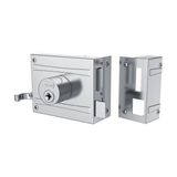 Fechadura De Portão Sobrepor 1701/100 Inox 304 Tetra Chave