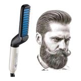 Pente Elétrico Chapinha Modelador Alisador De Barba E Cabelo