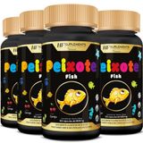 Kit 4 Peixote Omega 3 Infantil Mastigavel 60caps Hf