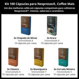 100 Cápsulas Coffee Mais Para Nespresso, Café