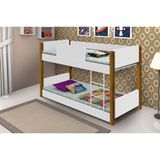 Beliche Infantil Valentina Branco Mel Com Pés