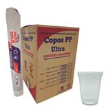 Copo 180ml Descartavel Pp Reforçado Caixa Com 2500 Copos