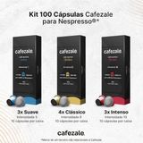 100 Cápsulas Café Cafezale Compatíveis Nespresso