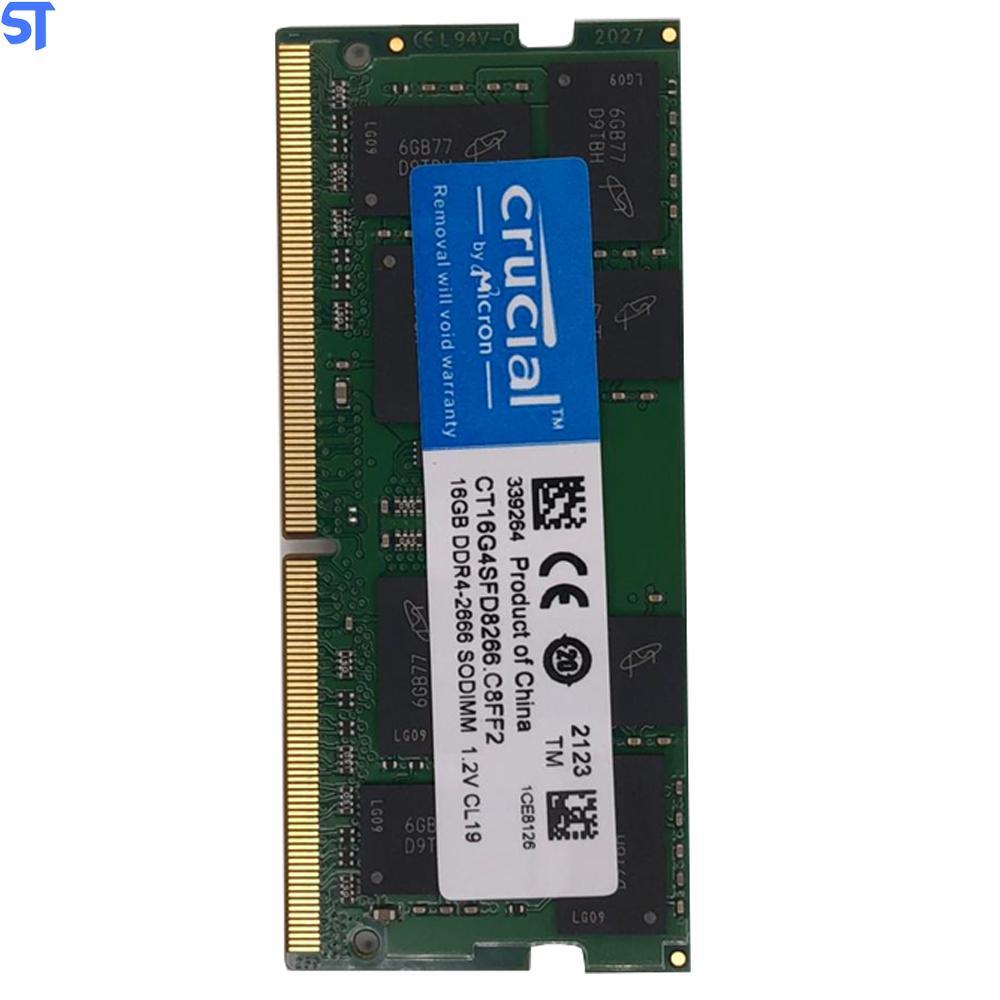 Memória Ram Notebook 16gb Ddr4 2666mhz - Crucial