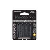 Pilha Recarregável Pequena Aa 2450mah Pack C/04 Panasonic