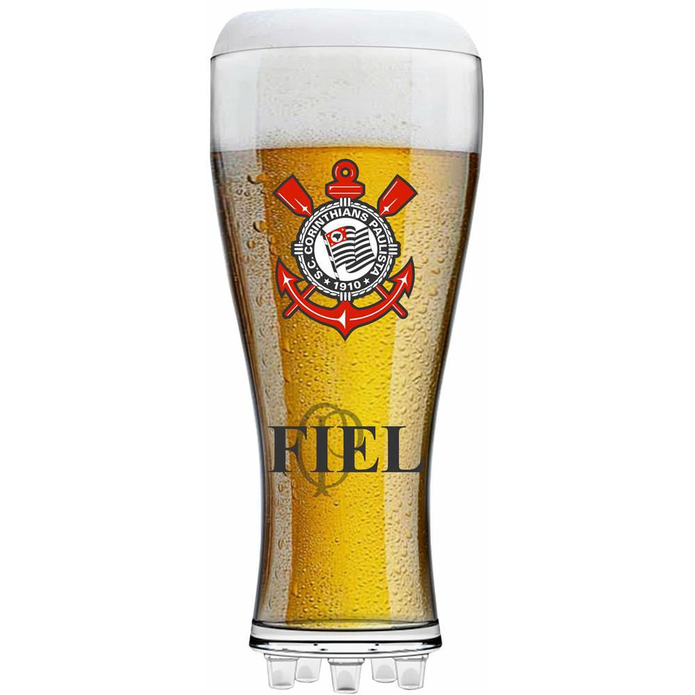 Copo Para Cerveja Globimport Chuteira Corinthians 8603431 - 370 Ml