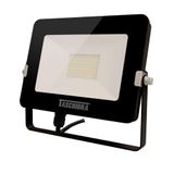 Refletor Taschibra Led Tr Slim 30w Luz Verde Preto 110v