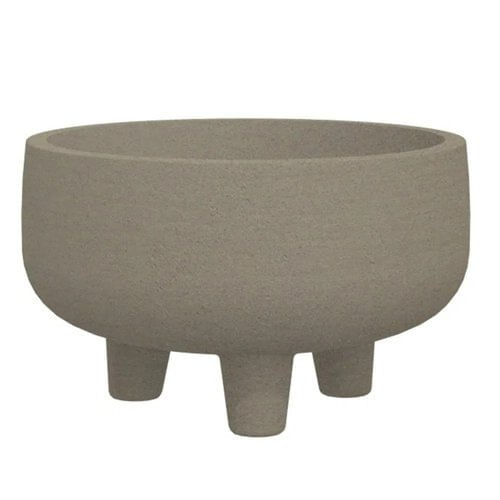 Vaso Redondo Com Pés 45 Japi Mármore