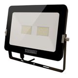 Refletor Taschibra Led Tr Slim 50w Luz Verde Preto 110v