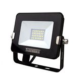 Refletor Taschibra Led Tr Slim Luz Branco Fria 10w 6500k Preto 110v