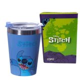 Copo Snap Em Inox Parede Dupla Stitch Disney Zc