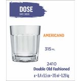 Copo De Vidro - Whisky Americano 315ml - 12 Copos