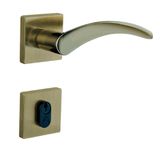 Fechadura Para Porta Externa Broca 55mm Aliança Bronze