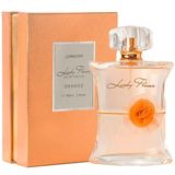 Perfume Lucky Flower Orange, Feminino Eau De Parfum 100ml