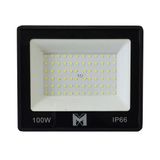 Refletor Led Holofote Superled 100w Luz Branca 6500k Mx Led