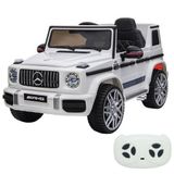 Mini Carro Eletrico 12v Mercedes Amg G63 Licenciado Branco