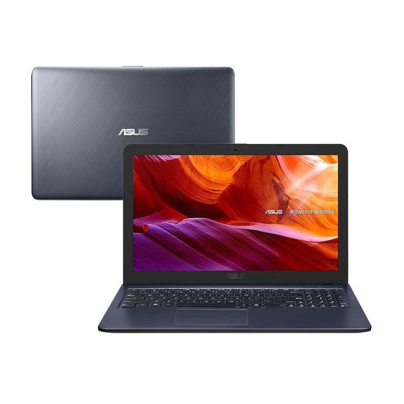 Notebook - Asus X543ua-gq3157t I3-6100u 2.30ghz 4gb 256gb Ssd Intel Hd Graphics Windows 10 Home 15,6" Polegadas