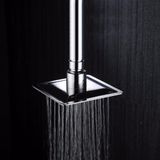 Ducha de Teto Quadrada 10x10 Inox SUS304 10cm Borda Fina com Braço - Máxima Metais