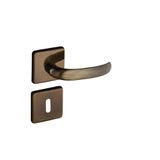 Fechadura 406 Com Roseta Bronze Oxidado Interna