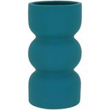 Noela Vaso 20x11x11cm Cerâmica Azul