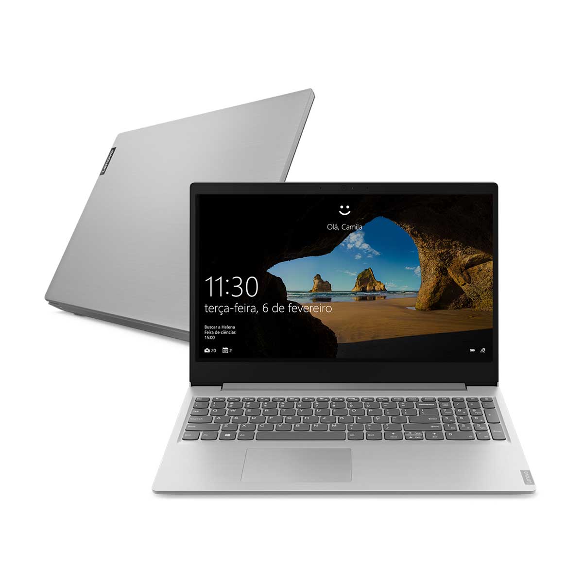 Notebook Lenovo Intel Core i5 8GB 1Tb 15.6" Windows 10 81S90005BR Prata Menor preço em Notebook Lenovo Intel Core i5 8GB 1Tb 15.6" Windows 10 81S90005BR Prata