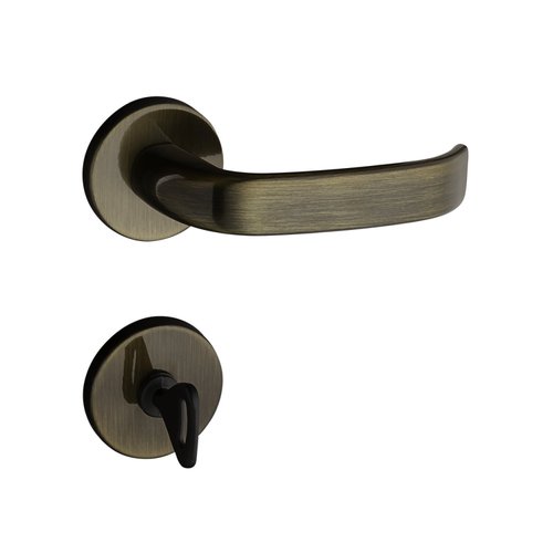 Fechadura 413 Com Roseta Bronze Oxidado Banheiro