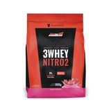 3Whey Nitro 2 - 900g Refil Morango - New Millen