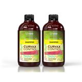 2 Shampoo Curvax Control Three Therapy 2x500ml Cada