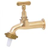Torneira para Jardim 1130 com Bico 1/2' 3/4' Amarela