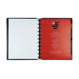 Caderno Inteligente Grande Flamengo Preto