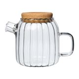 Chaleira De Vidro Borossilicato Com Bico Coador Hazel 650ml